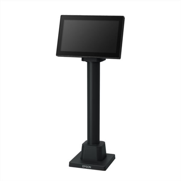 Epson A61CH62111 monitor POS 17,8 cm [7] 128 x 38 Pixel LCD (DM-D70 [111]: USB CUSTOMER - DISPLAY BLACK)Epson8715946691190A61CH62111