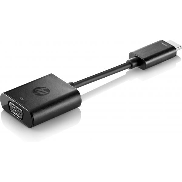 HP Adattatore HDMI/VGA (HP HDMI to VGA Display Adapter - Adattatore video - HD-15 [VGA] femmina a HDMI maschio)HpH4F02AA#AC3