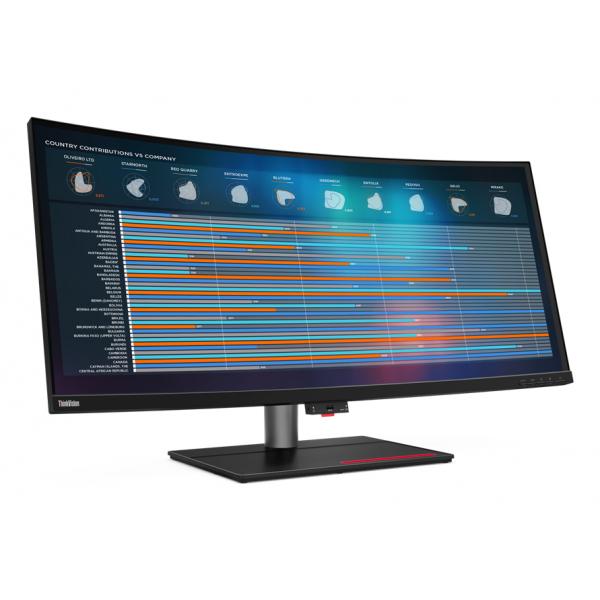 Lenovo ThinkVision P40w-20 Monitor PC 100,8 cm [39.7] 5120 x 2160 Pixel 5K Ultra HD LED Nero (P40W-20 39IN HDMI DP THUNDERBOLT *S*)Lenovo62C1GAT6UK