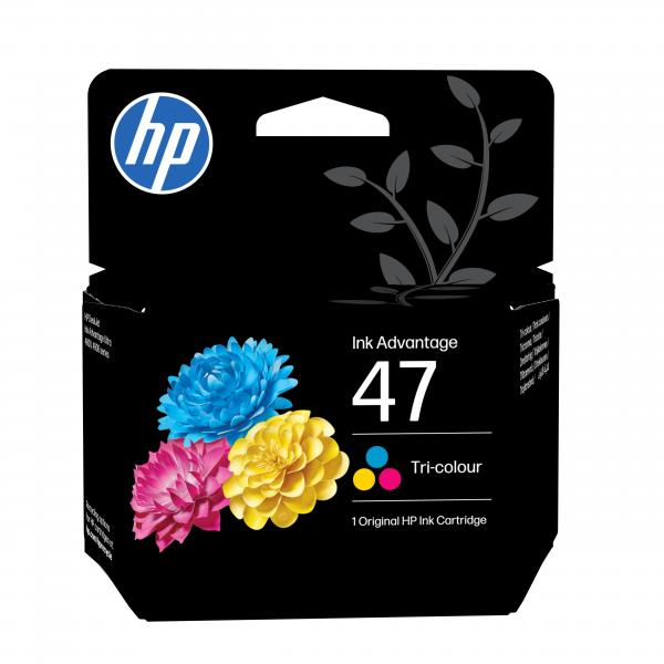 HP Cartuccia di inchiostro in tricromia originale 47 (HP 47 TRI-COLOR CARTRIDGE 4825 4826 4877 4828)Hp6ZD61AE