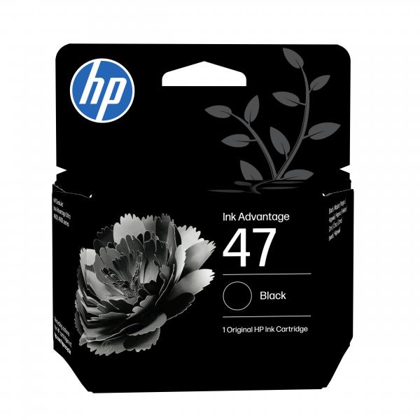 HP Cartuccia di inchiostro nero originale 47 (HP 47 BLACK INK CARTRIDGE 4825 4826 4877 4828)Hp6ZD21AE