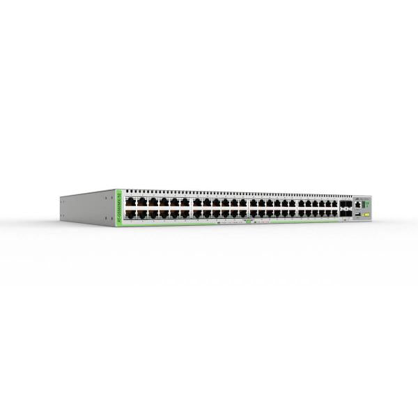 Allied Telesis GS980MX Gestito L3 Gigabit Ethernet [10/100/1000] 1U Grigio (L3 STACKSWITCH 48X10/100/1000-T - 4XSFP+ PORTS + SINGLE FIXED PSU)Allied Telesis0767035216775AT-GS980MX/52-50