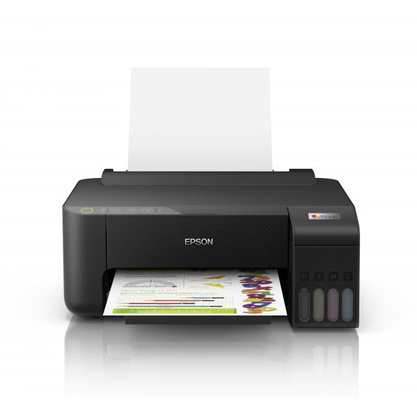 Epson EcoTank ET-1810 (Epson EcoTank ET-1810 - Stampante - colore - ink-jet - ricaricabile - A4 - 5760 x 1440 dpi - fino a 10 ppm [mono] / fino a 5 ppm [colore] - capacit? 100 fogli - USB, Wi-Fi - nero)Epson8715946684123C11CJ71401