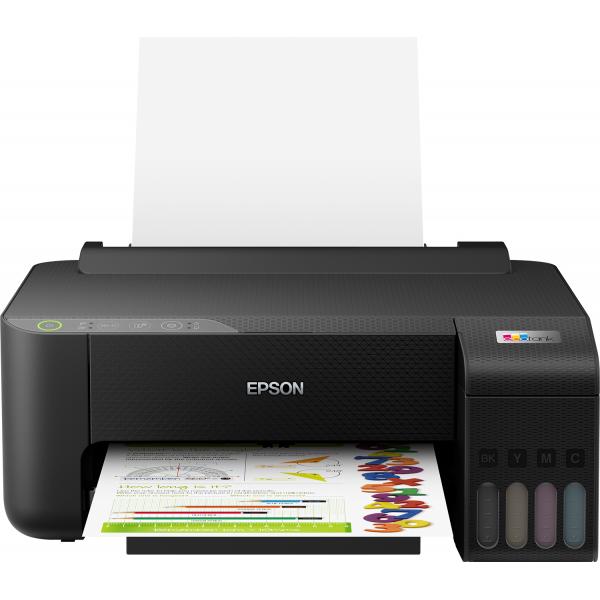 Epson EcoTank ET-1810 (Epson EcoTank ET-1810 - Stampante - colore - ink-jet - ricaricabile - A4 - 5760 x 1440 dpi - fino a 10 ppm [mono] / fino a 5 ppm [colore] - capacit? 100 fogli - USB, Wi-Fi - nero)Epson8715946684123C11CJ71401