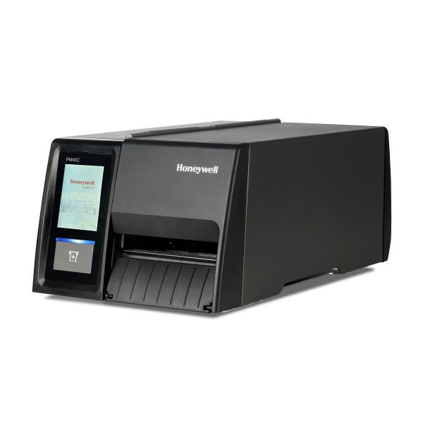 Honeywell PM45 Compact stampante per etichette [CD] Trasferimento termico 203 x 203 DPI 350 mm/s Con cavo e senza cavo Collegamento ethernet LAN (PM45C COMPACT FULL T.DISPLAY - ETH FIXED HANGER REWINDER TT 203)HoneywellPM45CA1000030200