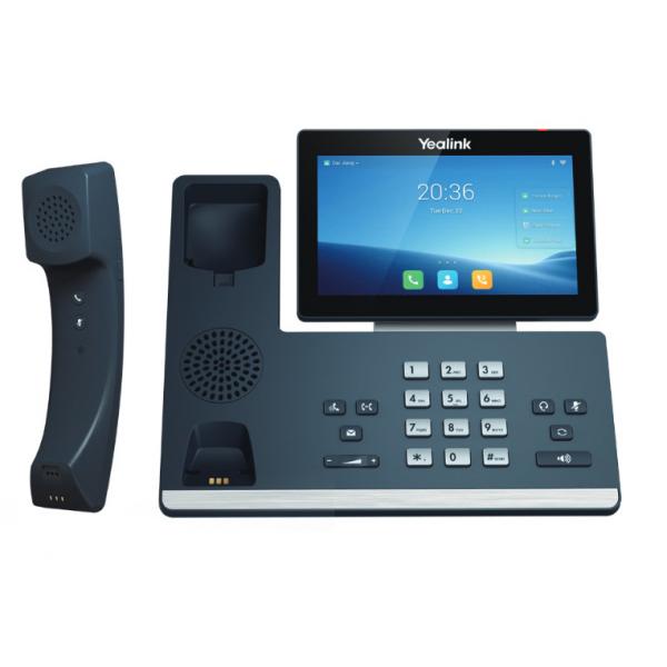 Yealink SIP-T58W PRO telefono IP Grigio LCD Wi-Fi (SIP-T58W PRO IP phone Grey - LCD Wi-Fi with Bluetooth - interface with caller ID 10-party call capability SIP SIP v2 SRTP RTCP-XR - Warranty: 12M)YealinkSIP-T58WPRO