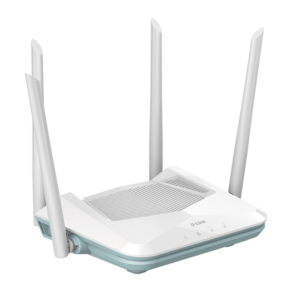 D-Link R15 router wireless Gigabit Ethernet Dual-band [2.4 GHz/5 GHz] Bianco (D-Link R15 - Router wireless switch a 3 porte - 1GbE - Wi-Fi 6 - Dual Band)D-linkR15