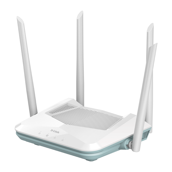 D-Link R15 router wireless Gigabit Ethernet Dual-band [2.4 GHz/5 GHz] Bianco (D-Link R15 - Router wireless switch a 3 porte - 1GbE - Wi-Fi 6 - Dual Band)D-linkR15