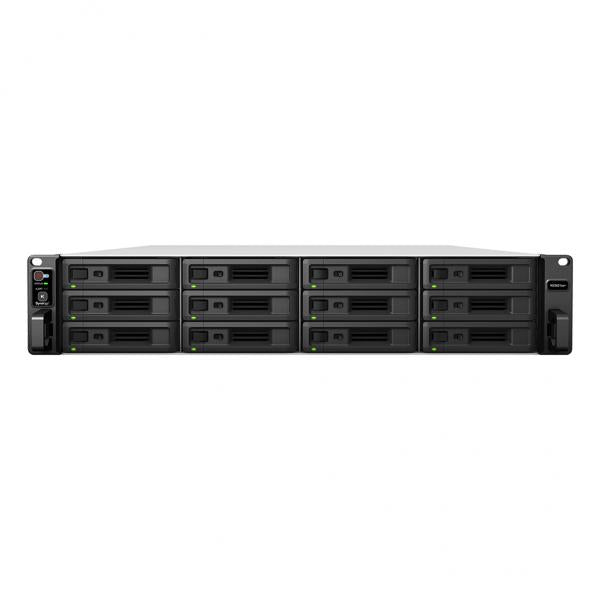 Synology RackStation RS3621xs+ NAS Armadio [2U] Intel Xeon D D-1541 8 GB DDR4 192 TB HDD DiskStation Manager Nero (Synology RS3621XS+/192TB-HAT5300)Synology5051868180408RS3621XS+/192TB-HAT5300