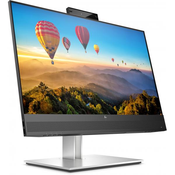 HP E24m G4 FHD USB-C Conferencing Monitor (E24m G4 60.5 cm [23.8] 1920 - x 1080 pixels Full HD Black, - Silver - Warranty: 12M)Hp40Z32AA