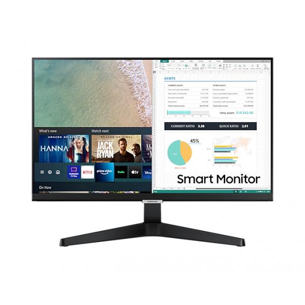 Samsung LS24AM506NU Monitor PC 61 cm [24] 1920 x 1080 Pixel Full HD Nero (SAM FHD SMART MON 24INCH SMART HUB)Samsung8806092296527LS24AM506NUXXU