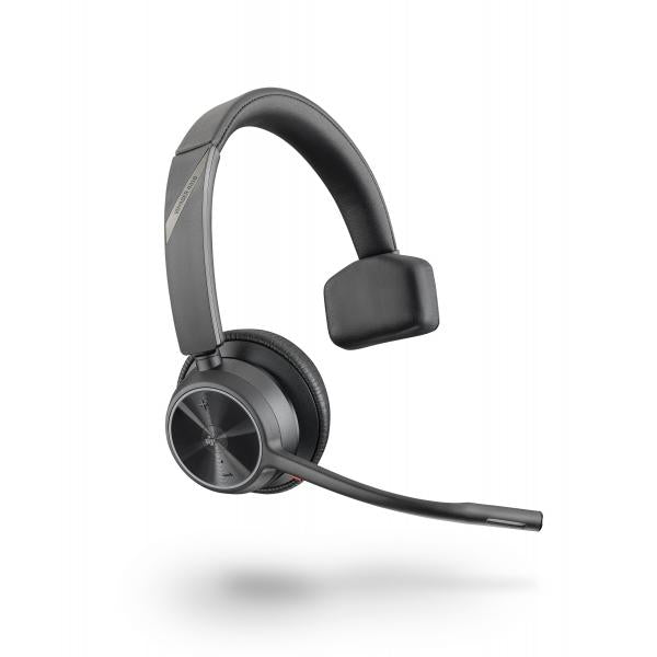 POLY VOYAGER 4310 UC Auricolare Wireless A Padiglione Ufficio USB tipo A Bluetooth Nero (VOYAGER 4310 UC Headset - Wireless POLY VOYAGER 4310 - UC, Wireless, Office/Call center, 122 g, Headset, Black - Warranty: 12M)Hp Poly0017229174160218470-02