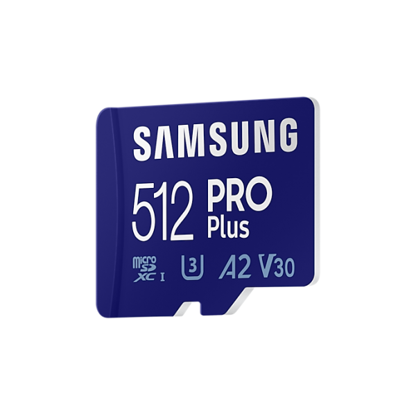 Samsung PRO Plus 512 GB MicroSDXC UHS-I Classe 10 (^PRO PLUS BLUE WAVE 512GB)SamsungMB-MD512KA/EU