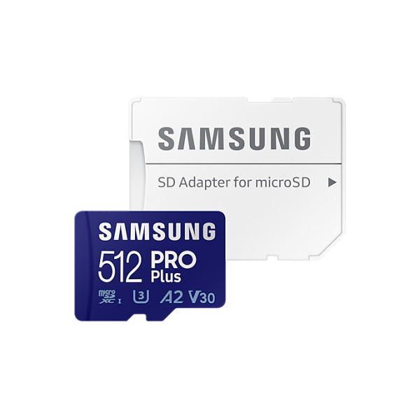 Samsung PRO Plus 512 GB MicroSDXC UHS-I Classe 10 (^PRO PLUS BLUE WAVE 512GB)SamsungMB-MD512KA/EU