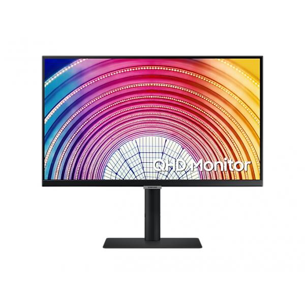Samsung S24A600NWU Monitor PC 61 cm [24] 2560 x 1440 Pixel Wide Quad HD+ LCD Nero (Samsung QHD 24 black/2560x1440/5ms HDMI/DP/USB3/VESA 75)SamsungLS24A600NWUXEN