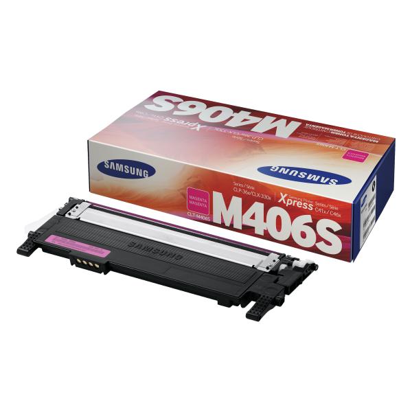 Samsung CLT-M406S cartuccia toner 1 pz Originale Magenta (Magenta Ton f CLP-360/CLP-365 - CLX-3300 - Warranty: 12M)SamsungCLT-M406S/ELS