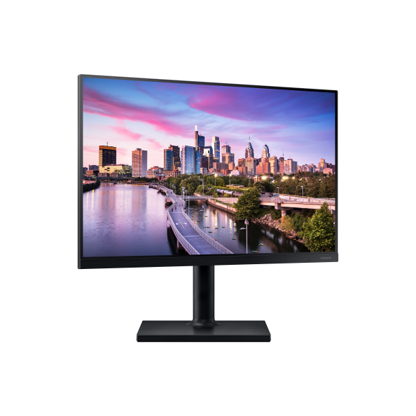 Samsung T45F Monitor PC 61 cm [24] 1920 x 1200 Pixel WUXGA LCD Nero (LF24T450GYUXEN 23.8inch 16:10 - Wide WUXGA IPS 5ms Bezel-less - HAS/Swivel/Pivot/Tilt 130mm 2xHDMI/DP USB hub HDMI cable - Warranty: 12M)SamsungLF24T450GYUXEN