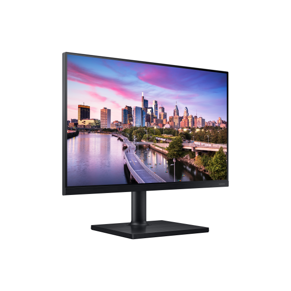 Samsung T45F Monitor PC 61 cm [24] 1920 x 1200 Pixel WUXGA LCD Nero (LF24T450GYUXEN 23.8inch 16:10 - Wide WUXGA IPS 5ms Bezel-less - HAS/Swivel/Pivot/Tilt 130mm 2xHDMI/DP USB hub HDMI cable - Warranty: 12M)SamsungLF24T450GYUXEN