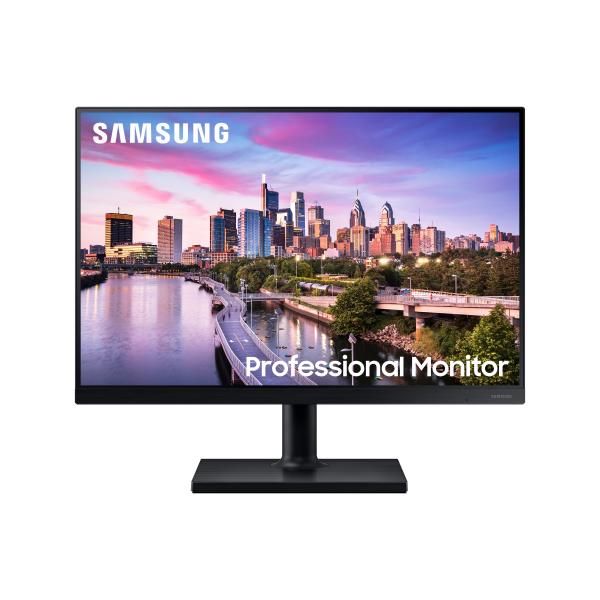 Samsung T45F Monitor PC 61 cm [24] 1920 x 1200 Pixel WUXGA LCD Nero (LF24T450GYUXEN 23.8inch 16:10 - Wide WUXGA IPS 5ms Bezel-less - HAS/Swivel/Pivot/Tilt 130mm 2xHDMI/DP USB hub HDMI cable - Warranty: 12M)SamsungLF24T450GYUXEN