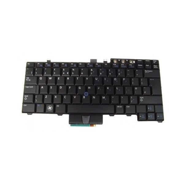 DELL UK723 ricambio per laptop Tastiera (Keyboard, - English-International, 83 - Keys, Dual Pointing, Black Dual Point - Warranty: 6M)DellUK723