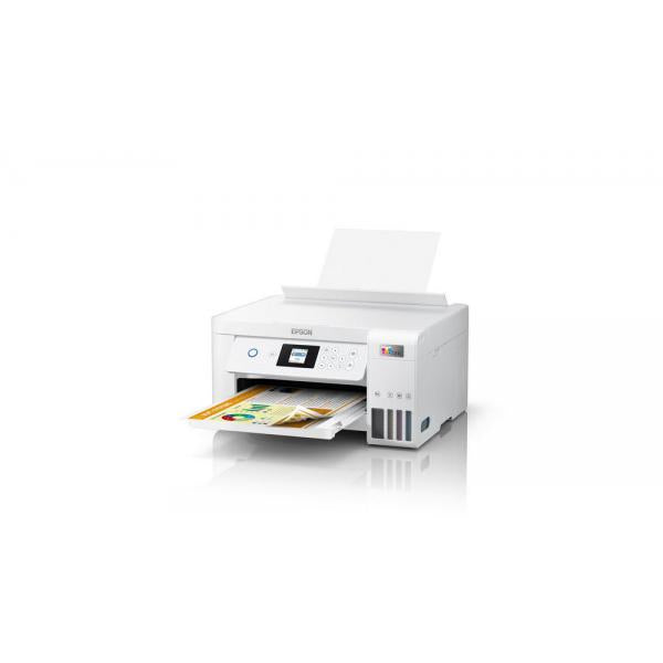Epson EcoTank ET-2856 Ad inchiostro A4 5760 x 1440 DPI 33 ppm Wi-Fi (Epson EcoTank ET-2856 ET 2856 ET2856 - Multifunction printer - colour - ink-jet - refillable - A4 [media] - up to 10.5 ppm [printing] - 100 sheets - USB, Wi-Fi - white)Epson87159466...