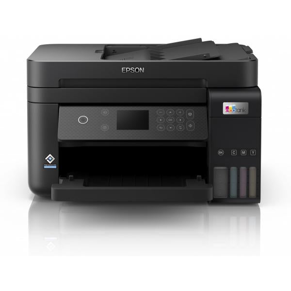 Epson EcoTank ET-3850 Ad inchiostro A4 4800 x 1200 DPI 33 ppm Wi-Fi (Epson EcoTank ET-3850 ET 3850 ET3850 - Multifunction printer - colour - ink-jet - refillable - A4 [media] - up to 15.5 ppm [printing] - 250 sheets - USB, LAN, Wi-Fi - black)Epson871...