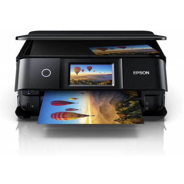 Epson Expression Photo XP-8700 Ad inchiostro A4 5760 x 1440 DPI 32 ppm Wi-Fi (Epson Expression Photo XP-8700 XP 8700 XP8700 - Multifunction printer - colour - ink-jet - A4/Legal [media] - up to 9.5 ppm [printing] - 100 sheets - USB, Wi-Fi - black)Eps...