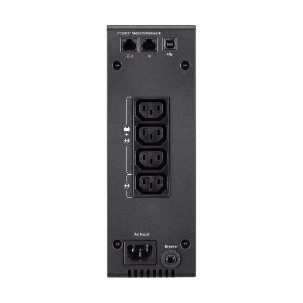 Eaton 5S550IBS gruppo di continuità [UPS] A linea interattiva 1 kVA 600 W 4 presa[e] AC (Eaton 5S 550i - UPS - AC 220/230/240 V - 330 Watt - 550 VA - 1-phase - 5 Ah - USB - output connectors: 4 - black)Eaton35533406201715S550IBS