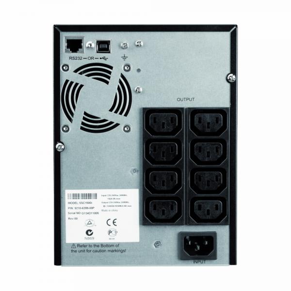 Eaton 5SC1500IBS gruppo di continuità [UPS] A linea interattiva 1,5 kVA 1050 W 8 presa[e] AC (Eaton 5SC 1500i)Eaton35533406203865SC1500IBS