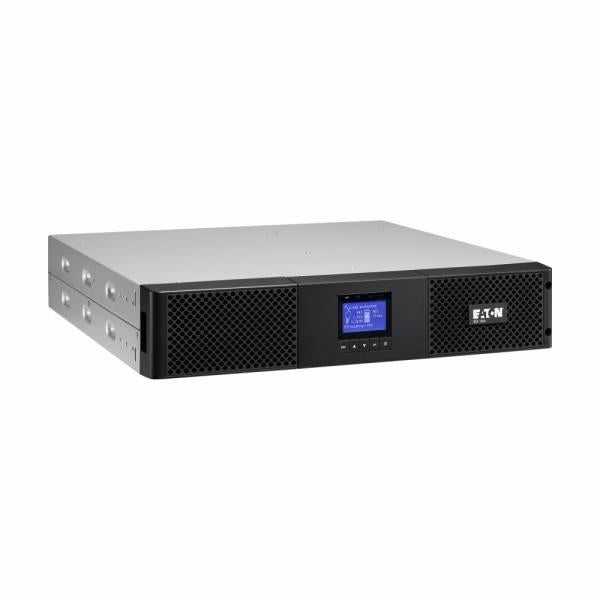 Eaton 9SX1500IRBS gruppo di continuità [UPS] Doppia conversione [online] 1,5 kVA 1350 W 6 presa[e] AC (Eaton 9SX 9SX1500IRBS - UPS [rack-mountable] - AC 200/208/220/230/240 V - 1350 Watt - 1500 VA - 1-phase - 9 Ah - RS-232, USB - output connectors: 6...