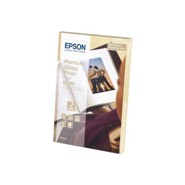 Epson Premium Glossy Photo Paper - 10x15cm - 40 Fogli (Epson 255gsm 10x15cm Premium Glossy Photo Paper 40 Sheets)EpsonC13S042153