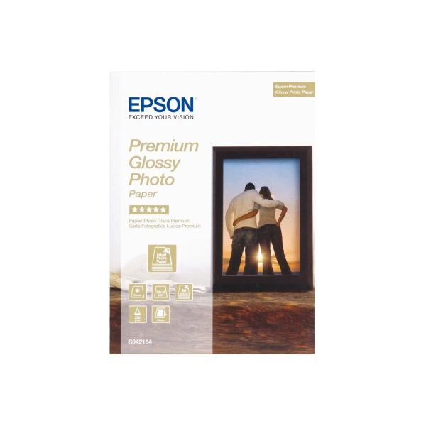 Epson Premium Glossy Photo Paper - 13x18cm - 30 Fogli (PREM GLOSS P/PAPER 13X18 30 SHEETS)EpsonC13S042154