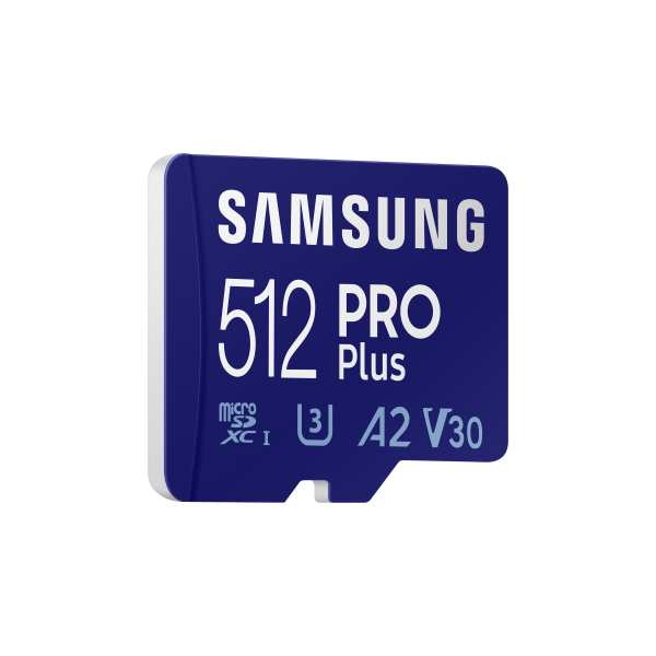 Samsung PRO Plus 512 GB MicroSDXC UHS-I Classe 10 (SD MicroSD Card 512GB Samsung SDXC PRO)Samsung8806092505803MB-MD512KB/WW