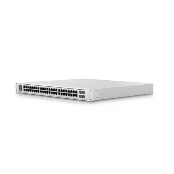 Ubiquiti UniFi USW-ENTERPRISE-48-POE switch di rete Gestito L3 2.5G Ethernet [100/1000/2500] Bianco (Ubiquiti Switch UniFi 48xRJ45 2,5G/4xSFP+ 10G Managed PoE+ 19 Rack-Mountable, 1,3 Touchscreen, 720W PoE+)UbiquitiUSW-ENTERPRISE-48-POE