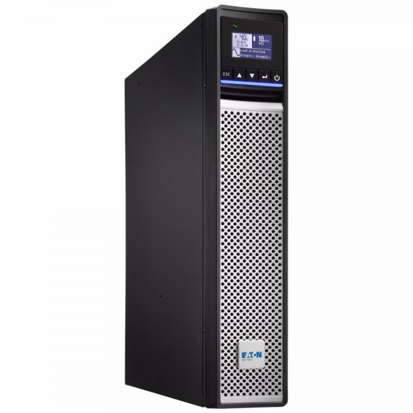 Eaton 5PX1500IRTNG2BS gruppo di continuità [UPS] A linea interattiva 1,5 kVA 1500 W 8 presa[e] AC (Eaton 5PX G2 - Netpack - UPS [rack-mountable / external] - AC 200/208/220/230/240 V - 1500 Watt - 1500 VA - 1-phase - 9 Ah - RS-232, USB, Ethernet 10/1...