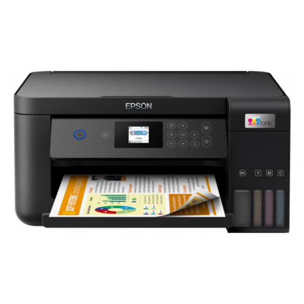 Epson EcoTank ET-2851 Ad inchiostro A4 5760 x 1440 DPI 33 ppm Wi-Fi (Epson EcoTank ET-2851 ET 2851 ET2851 - Multifunction printer - colour - ink-jet - refillable - A4 [media] - up to 10.5 ppm [printing] - 100 sheets - USB, Wi-Fi - black)Epson87159466...