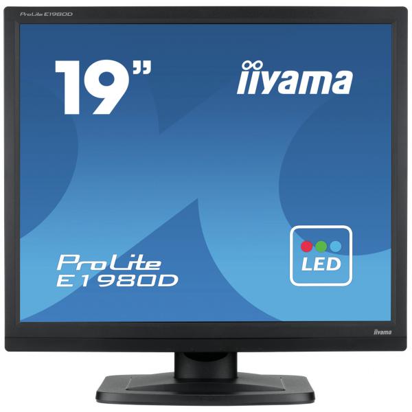 Iiyama ProLite E1980D-B1 LED display 48,3 cm [19] 1280 x 1024 Pixel XGA Nero (Iiyama E1980D-B1)IiyamaE1980D-B1