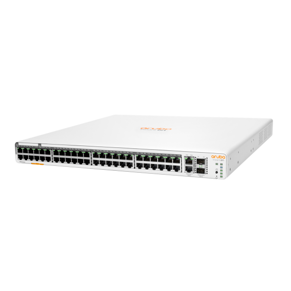 HPE Aruba Networking Networking Instant On Switch 40p Gigabit CL4 8p Gigabit CL6 PoE 2p 10GBT 2p SFP+ 600W 1960 (RUBA INSTANT ON 1960 48G 40P CLASS4 8P CLASS6 POE)HpeJL809A