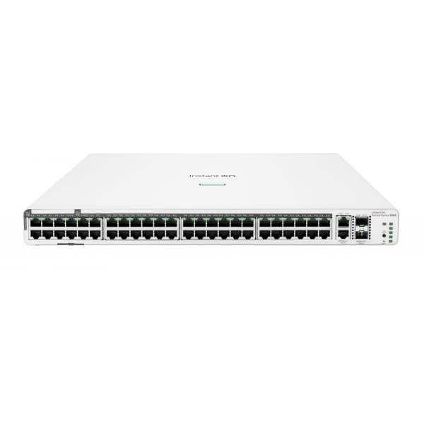 HPE Aruba Networking Networking Instant On Switch 40p Gigabit CL4 8p Gigabit CL6 PoE 2p 10GBT 2p SFP+ 600W 1960 (RUBA INSTANT ON 1960 48G 40P CLASS4 8P CLASS6 POE)HpeJL809A