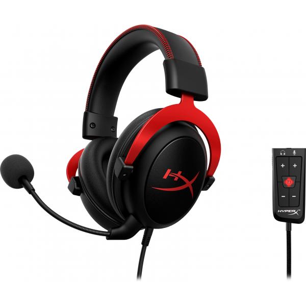 HyperX Cloud II  Cuffie da gaming [nero-rosso] (HyperX Cloud II Gaming - headset)Hewlett Packard Enterprise4P5M0AA