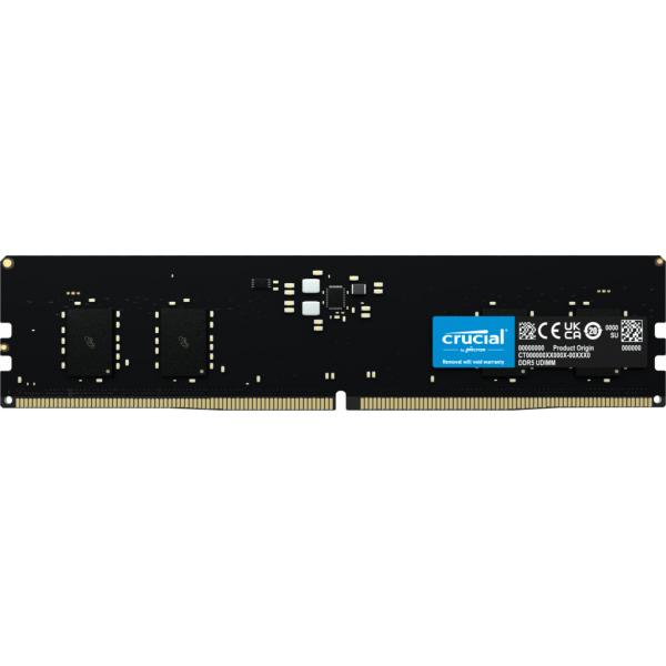 Crucial CT8G48C40U5 memoria 8 GB 1 x 8 GB DDR5 4800 MT/s 288-pin DIMM (8GB Crucial DDR5 PC5-38400 4800MHz CL4)CrucialCT8G48C40U5