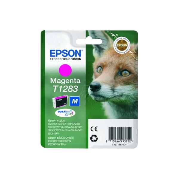 Epson Fox Cartuccia Magenta (Epson T1283 - magenta - original - bl? LEADTIME7DAYS:leadtime of 7 days)EpsonC13T12834011
