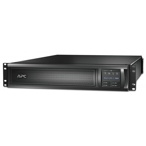 APC Smart-UPS gruppo di continuità [UPS] A linea interattiva 3 kVA 2700 W 9 presa[e] AC (APC Smart-Ups X 3000Va Rack/Tower Lcd 200-240V With Network Card)Apc0731304272694SMX3000RMHV2UNC