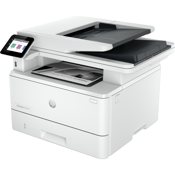 HP LaserJet Pro 4102fdw Wireless Multifunction Bianco e nero Stampante, Fotocopiatrice, scanner; Fronte/retro (Laserjet Pro Mfp 4102Fdw - Printer, Black And White, - Printer For Small Medium Business, Print, Copy, Scan, Fax, Wireless Instant Ink - Wa...
