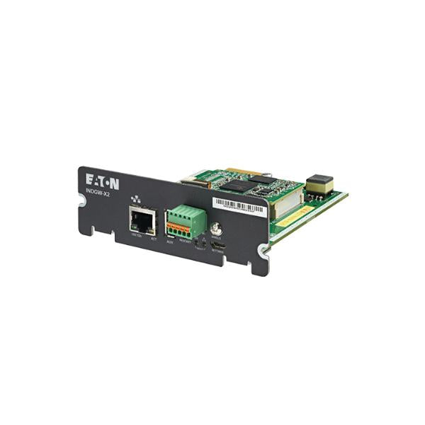 Eaton INDGW-X2 accessorio per gruppi di continuità [UPS] (Eaton INDGW-X2 - adapter for fjernadmi)Eaton0786689529215INDGW-X2