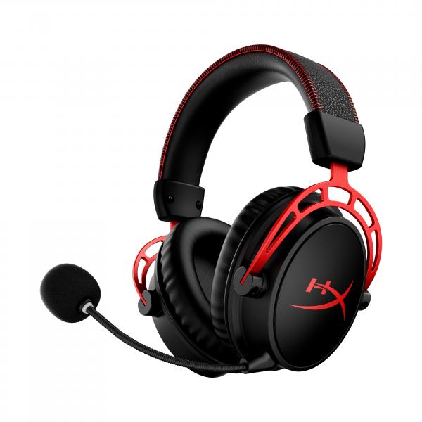 HyperX Cloud Alpha  Cuffie da gaming wireless [nere-rosse] (Hyperx Cloud Alpha W Red Hhsa1 - Warranty: 12M)Hp4P5D4AA