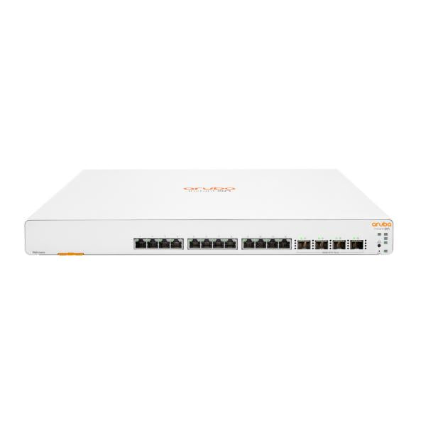HPE Aruba Networking Aruba Instant On 1960 12XGT 4SFP+ Gestito L2+ 10G Ethernet [100/1000/10000] 1U Bianco (HPE Aruba Instant On 1960 12XGT 4SFP+ Switch - Switch - gestito - 12 x 10/100/1000 + 4 x 10 Gigabit SFP+ - montabile su rack - BTO)Hpe01900175...
