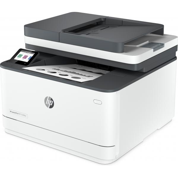 HP LaserJet Pro 3102fdw Wireless Multifunction Bianco e nero Stampante, Fotocopiatrice, scanner; Fronte/retro (Laserjet Pro Mfp 3102Fdw - Printer, Black And White, - Printer For Small Medium Business, Print, Copy, Scan, Fax, Two-Sided Printing - Warr...