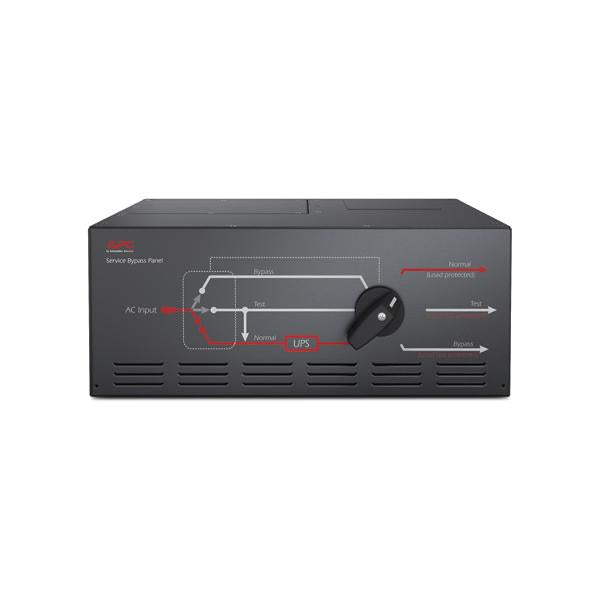 APC SBP20KRMI4U pannello di bypass di manutenzione [MBP] (APSBP20KRMI4U SBP20KRMI4U APC Service Bypass Panel 230V 125A HW input IEC-320 output 8 C19)Apc0731304266969SBP20KRMI4U