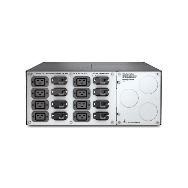 APC SBP20KRMI4U pannello di bypass di manutenzione [MBP] (APSBP20KRMI4U SBP20KRMI4U APC Service Bypass Panel 230V 125A HW input IEC-320 output 8 C19)Apc0731304266969SBP20KRMI4U